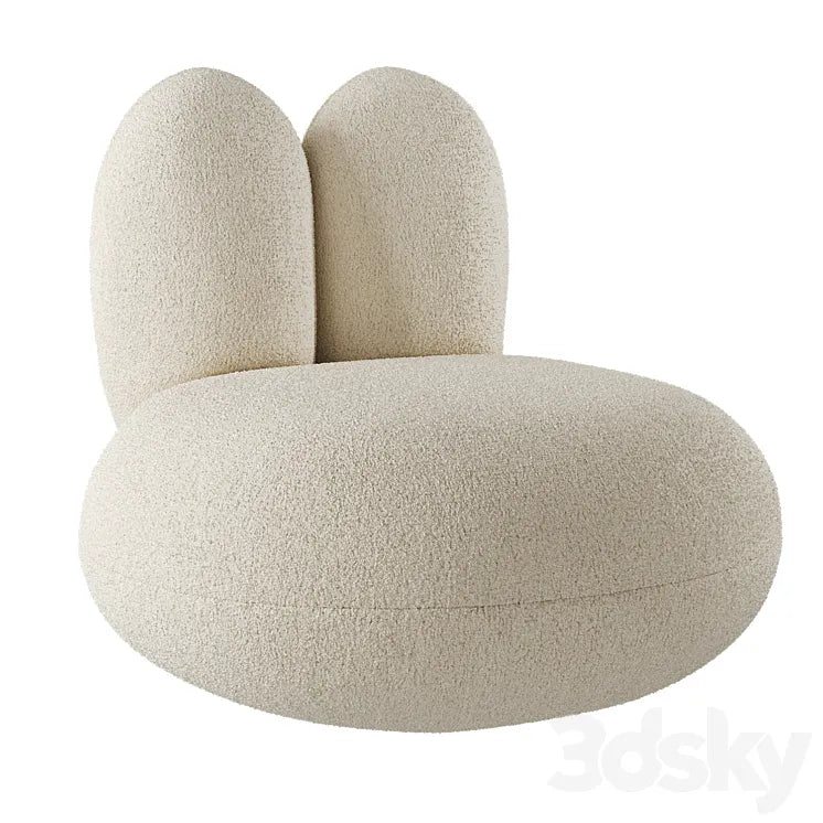 Roman Plyus Bunny chair 3DSMAX Model