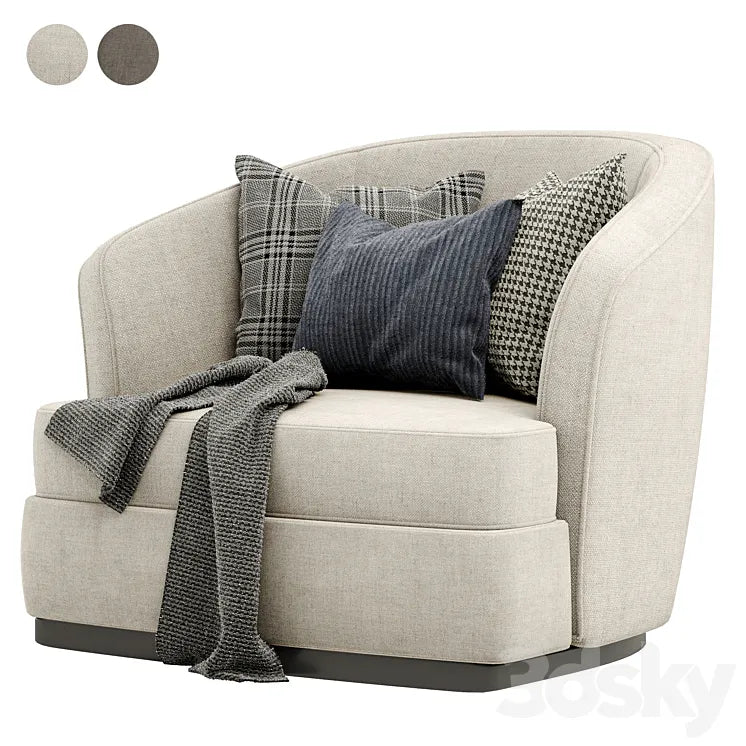 Romana armchair by Casa Magna 3DSMAX Model