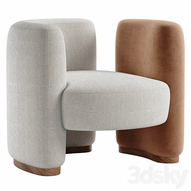 ROMANO armchair by noho 3DSMAX Model