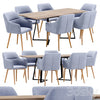 Rome dining chair and Ronaldo table 3DSMAX Model