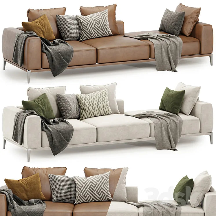 Romeo lounge sofa by Flexform 3DSMAX Model