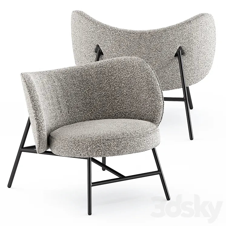 Rosa Chair by Burkedecor 3DSMAX Model