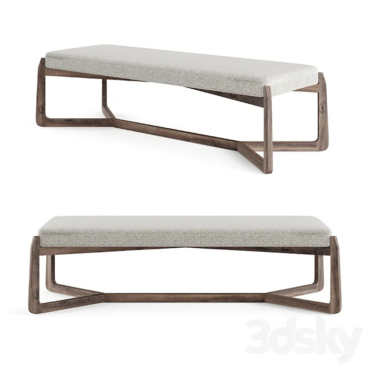 Roscoe Bench 3DSMAX Model