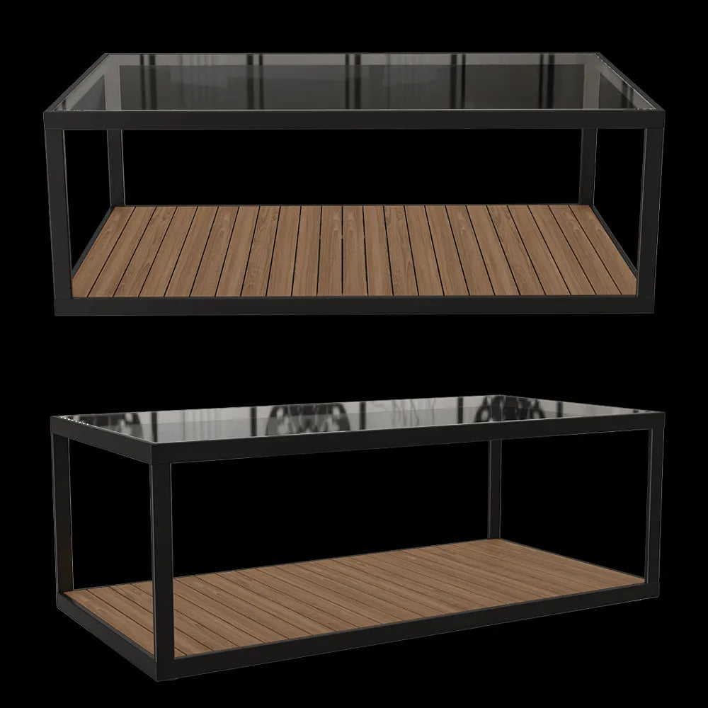 Röshults - Coffee table Moore 100x50 3ds Max
