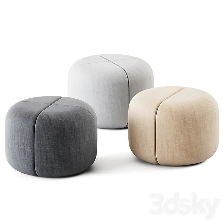 Round Pouf Bob by Bla Station / Pouf 3DSMAX Model