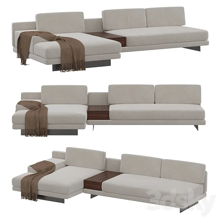 Rove Concepts Dresden Sectional Sofa 3DSMAX Model