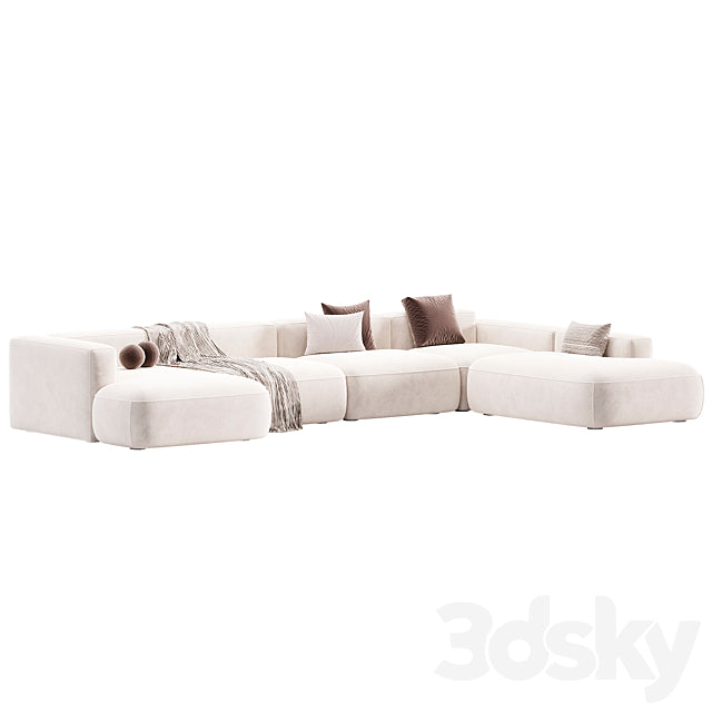 Roxen sofa 2 3ds Max
