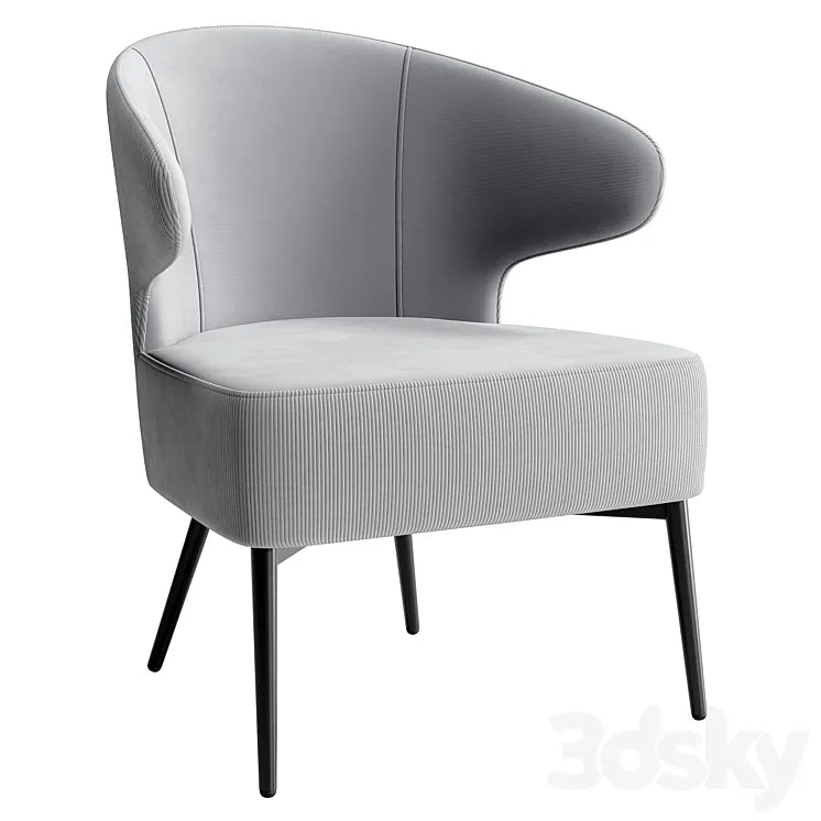 Royal Stripes armchair 3DSMAX Model