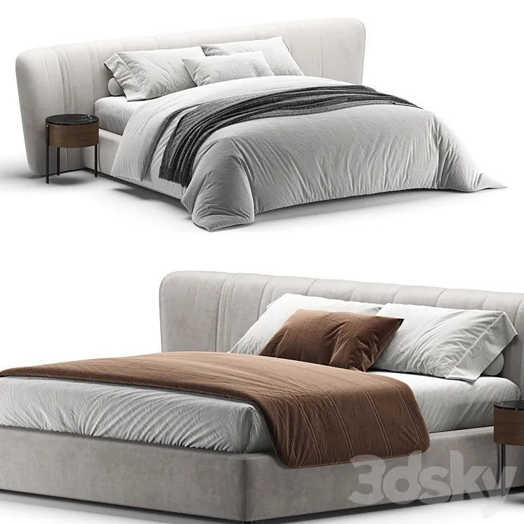 Royale Stripe Bed 3DSMAX Model