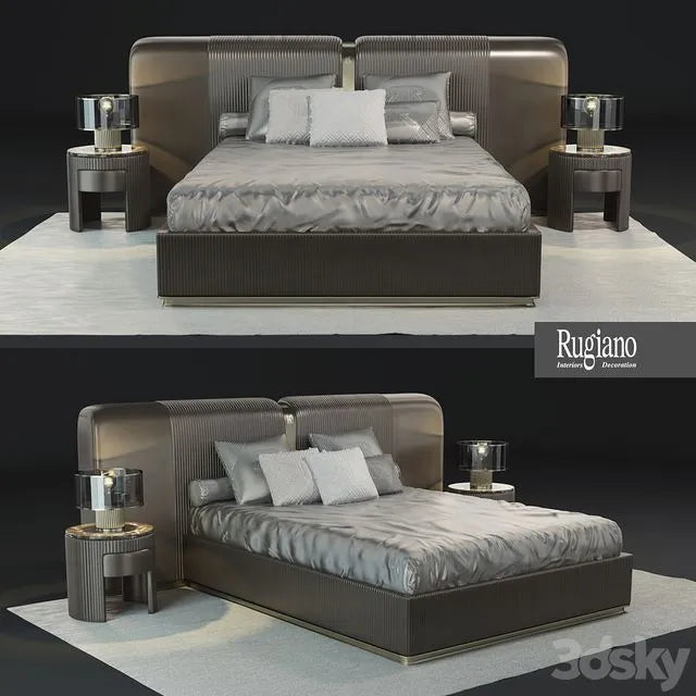 Rugiano Vogue Bed 3dsMax Model