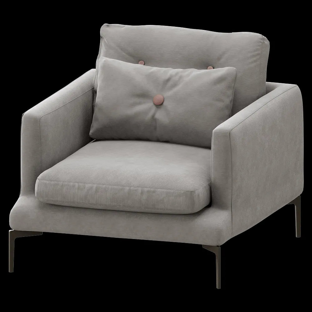 Saba  - Armchair Essentiel 3ds Max