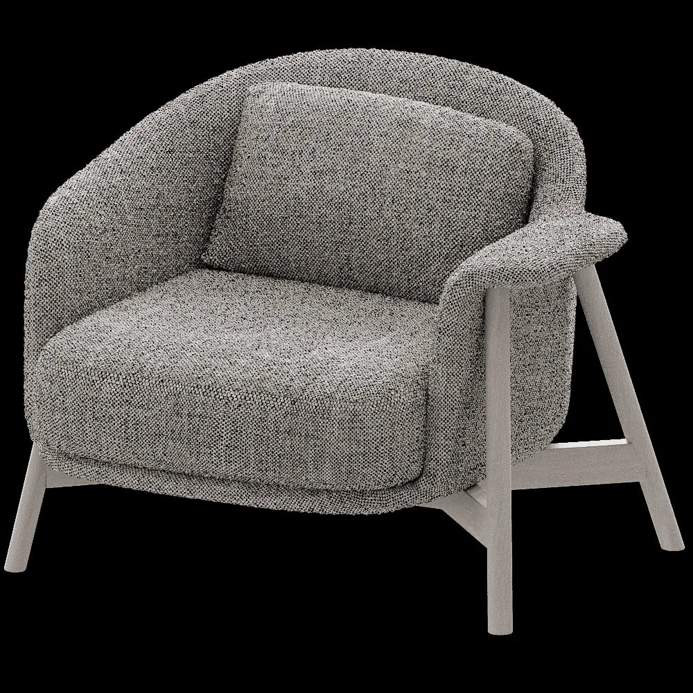 Saba  - Armchair Kepi poltrona 3ds Max