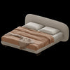 Saba  - Bed Wabi 3ds Max