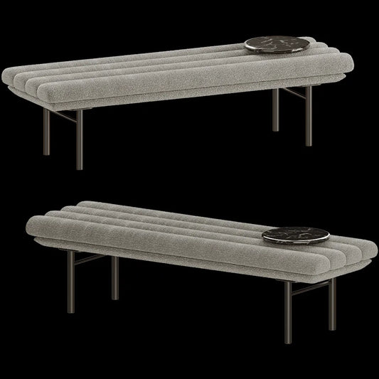 Saba  - Bench Pan Flute 3ds Max