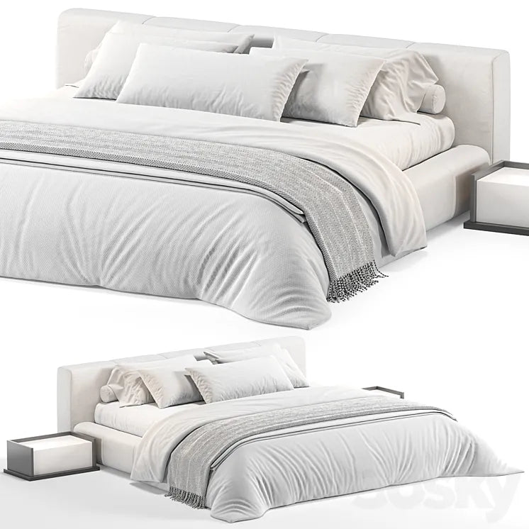 Saba Italia Pixel Bed 3DSMAX Model