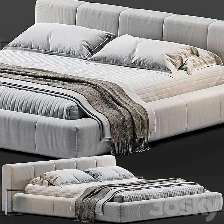Saba Italia Pixel Bed 3DSMAX Model