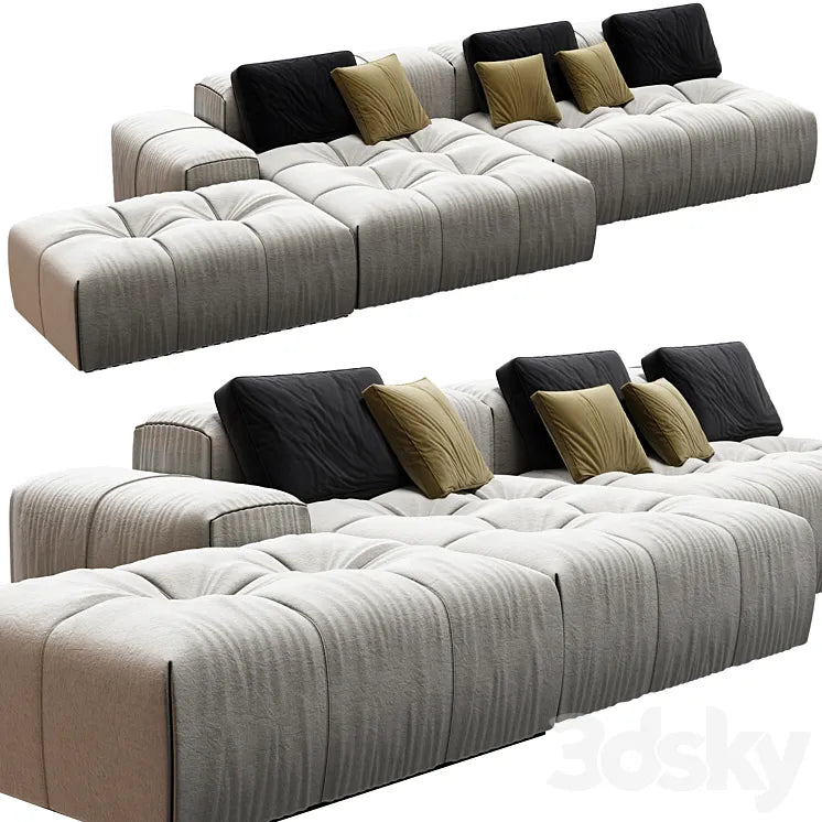 Saba Italia pixel Sofa 3DSMAX Model