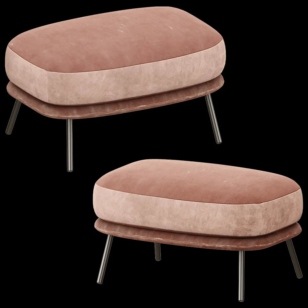 Saba  - Pouf Kepi 3ds Max