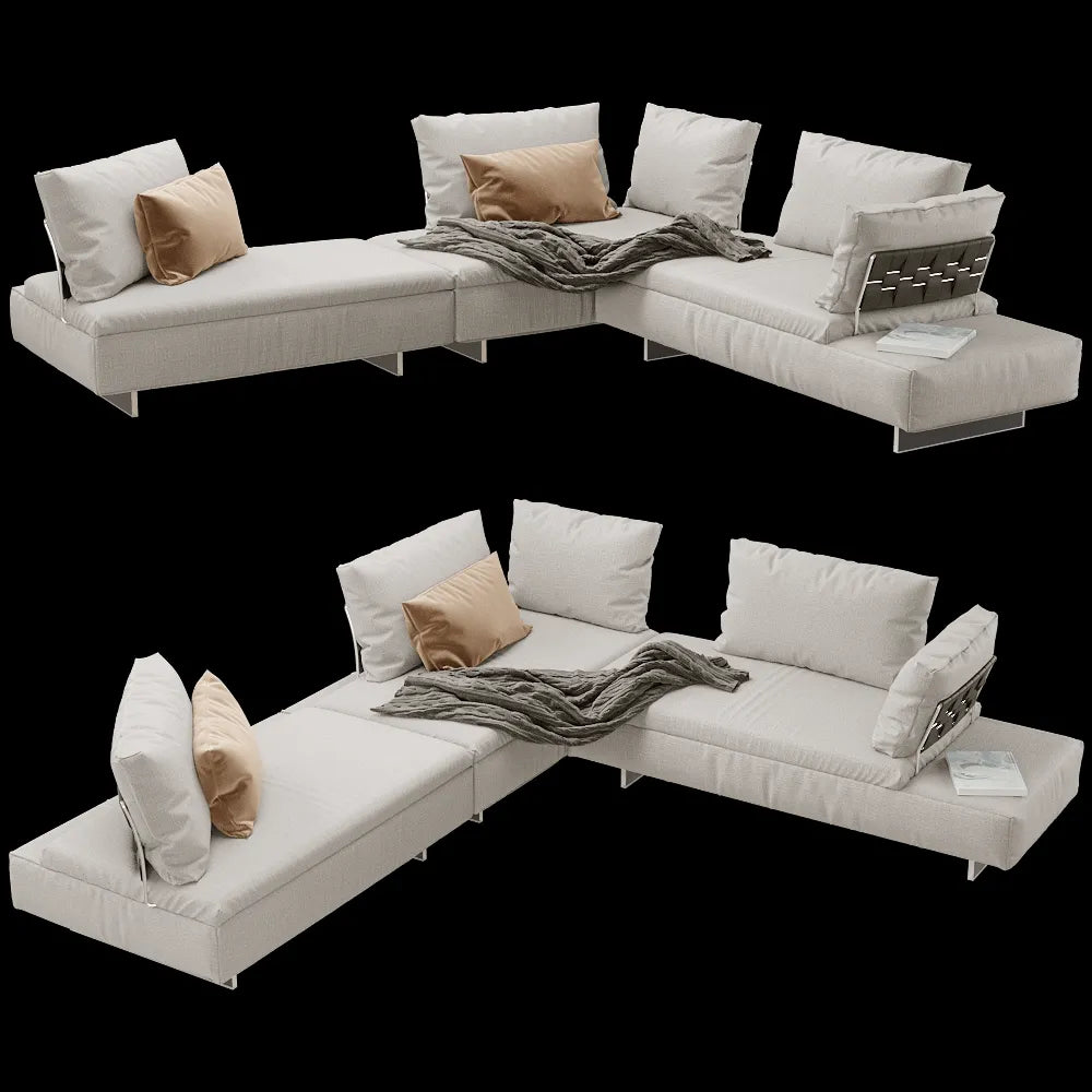 Saba  - Sofa Limes New 3ds Max