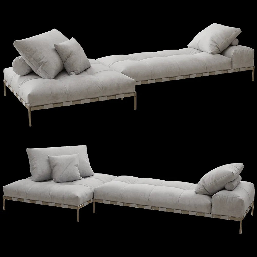 Saba  - Sofa Pixel Light Indoor 3ds Max