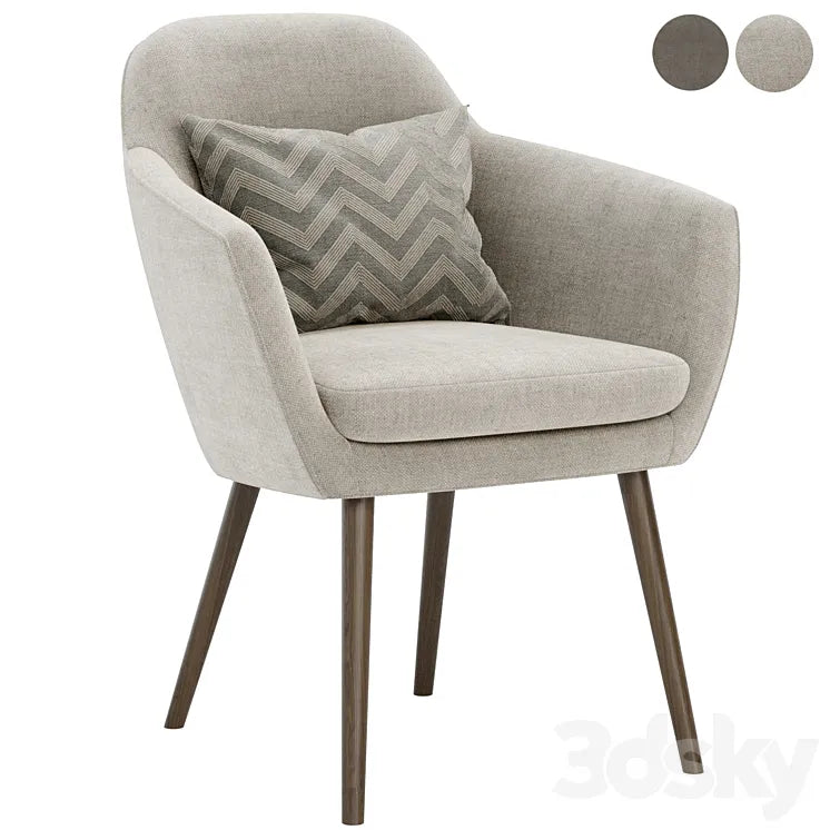 SAIBA Easy chair by Herman Miller 3DSMAX Model
