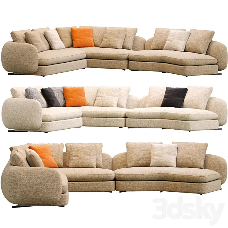 Saint German Sofa By Poliform 3DSMAX Model