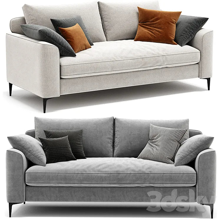 Santiago Pillow Arm Sofa 3DSMAX Model