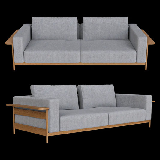 Scandicsofa - Sofa Adapt 3 two seater 3ds Max