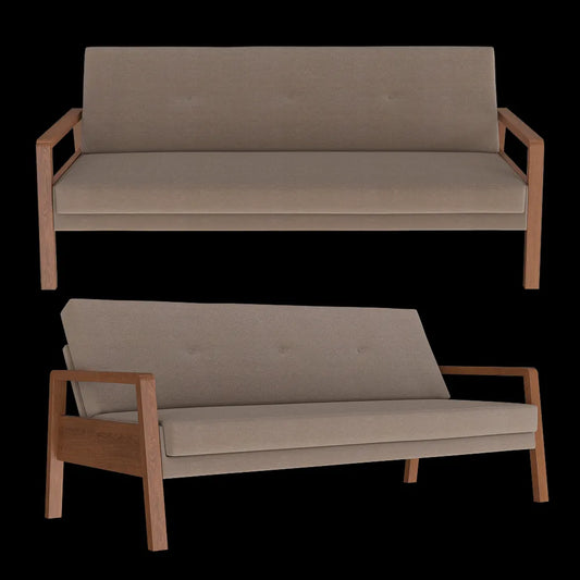 Scandicsofa - Sofa Krasse 3 seater 3ds Max