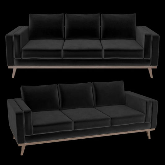 Scandicsofa - Sofa Nenuphar 3 seater 2 3ds Max