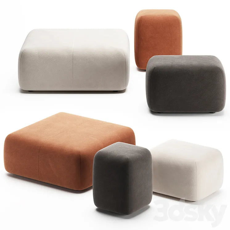 SEASON | Pouf by Viccarbe 3DSMAX Model