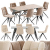 Sedia Diamond dining chair and Nack table 3DSMAX Model