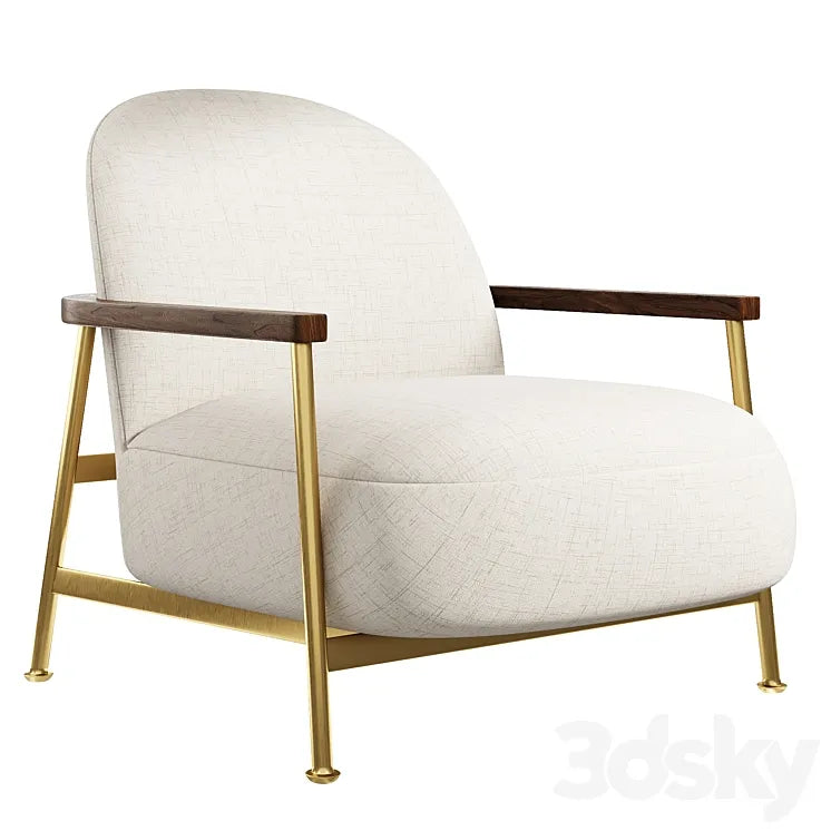 Sejour Lounge Chair By GamFratesi 3DSMAX Model