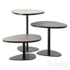 Senses side tables by Bulo 3DSMAX Model
