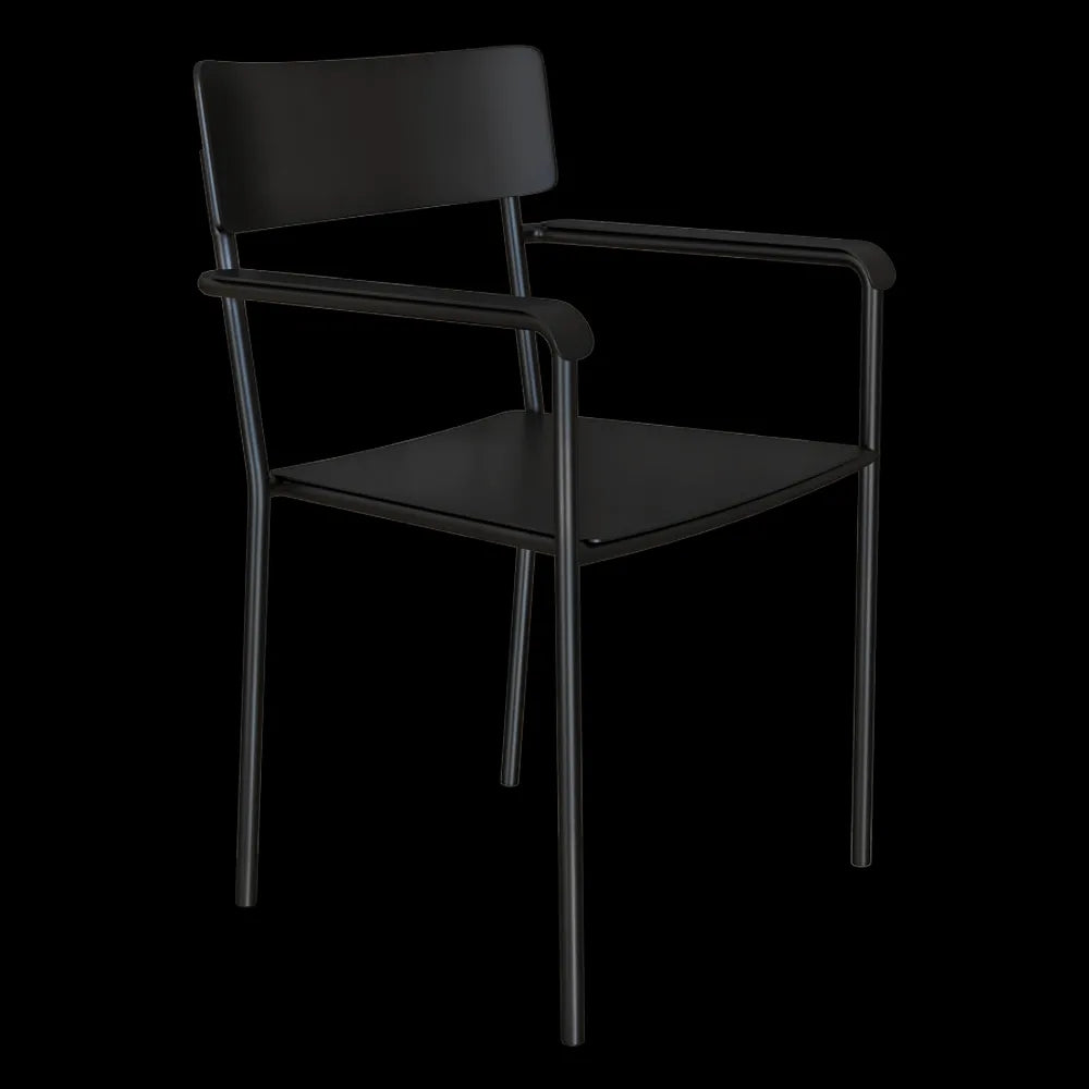 Serax - Armchair S aluminium black August 3ds Max