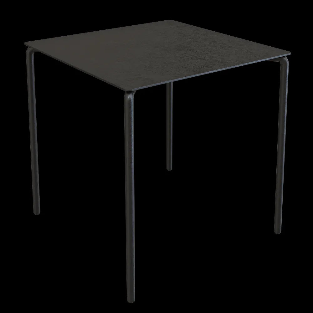 Serax - Dining table aluminium black August 3ds Max