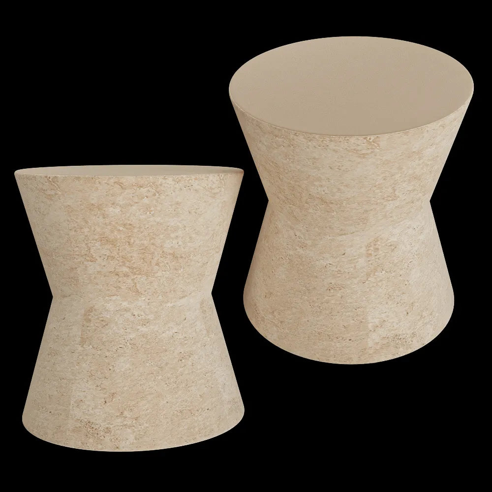 Serax - Side table beige Pawn 3ds Max