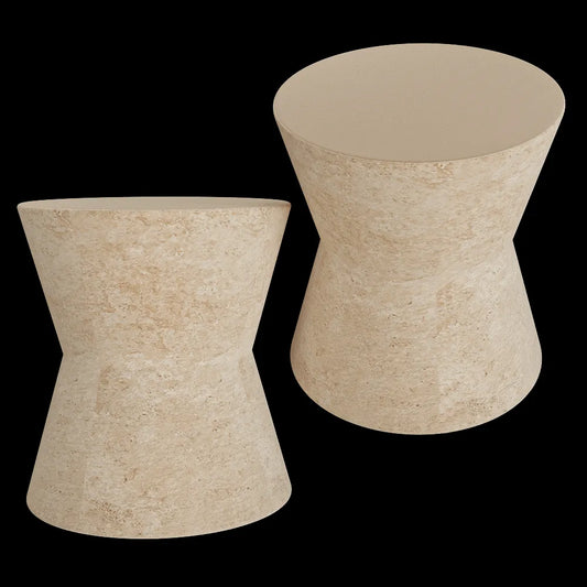 Serax - Side table beige Pawn 3ds Max
