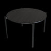Serax - Table round beech black Eloïs 3ds Max