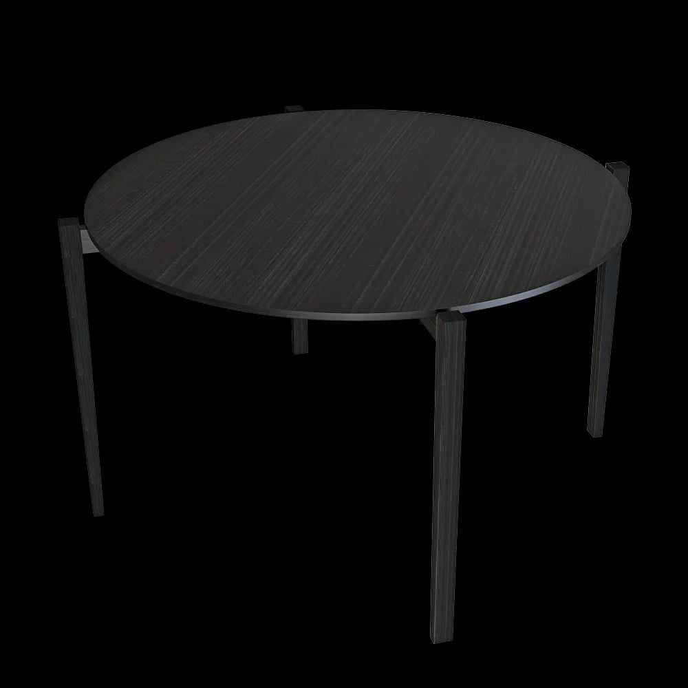 Serax - Table round beech black Eloïs 3ds Max
