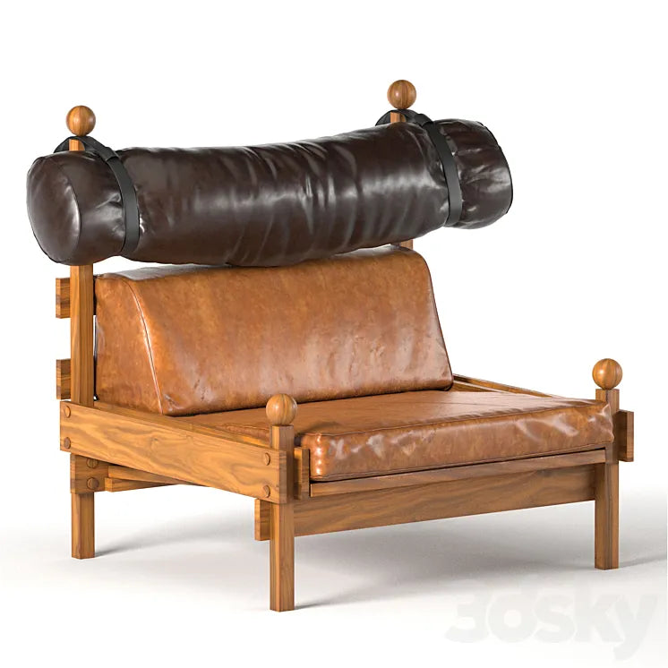 Sergio Rodrigues Tonico Armchair 3DSMAX Model