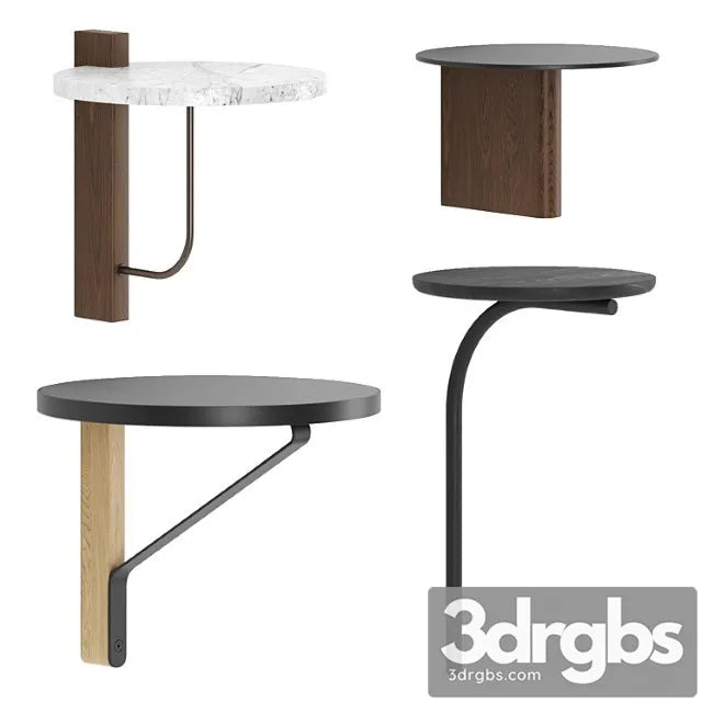 Set Of Shelves 3D Model Free