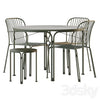 SET THORVALD DINING TABLE AND CHAIRS 3ds Max