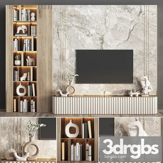 Set Tv 04 3D Model Free