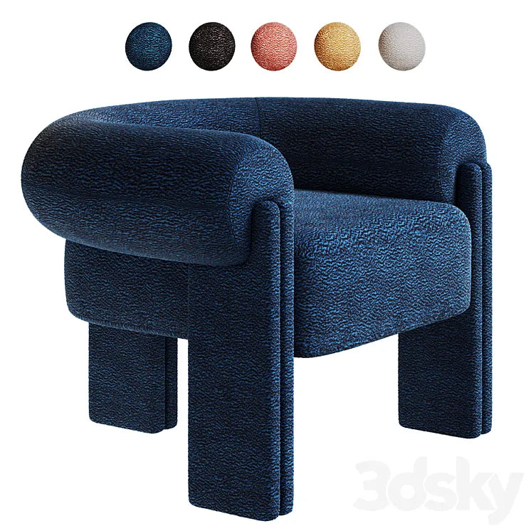 Sevigne Armchair X Metaphores 3DSMAX Model