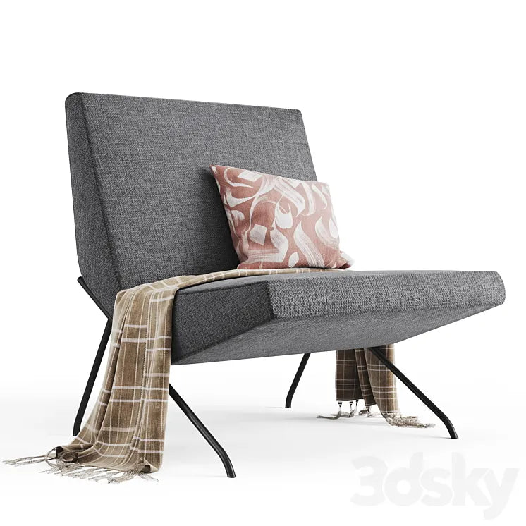 SG10 Chair by Pierre Guariche 3DSMAX Model