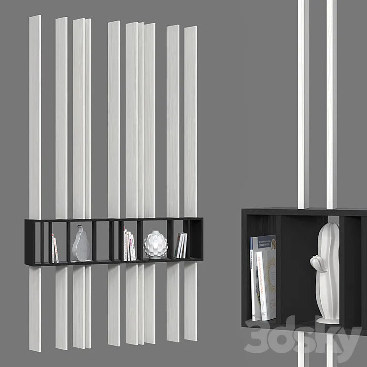 shelf-partition 3DSMAX Model