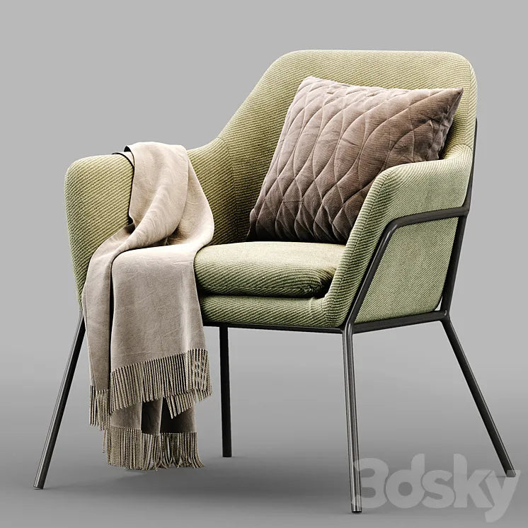 Shelford armchair 3DSMAX Model