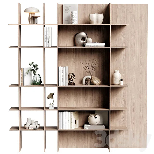 Shelves Decorative - Rack Set 13 3ds Max