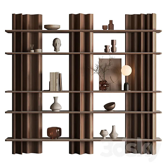 Shelves Decorative - Rack Set 23 3ds Max